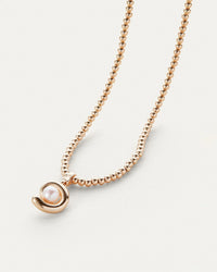 Daphne Necklace - Gold/Pearl