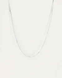 Zeina Slim Chain - Silver