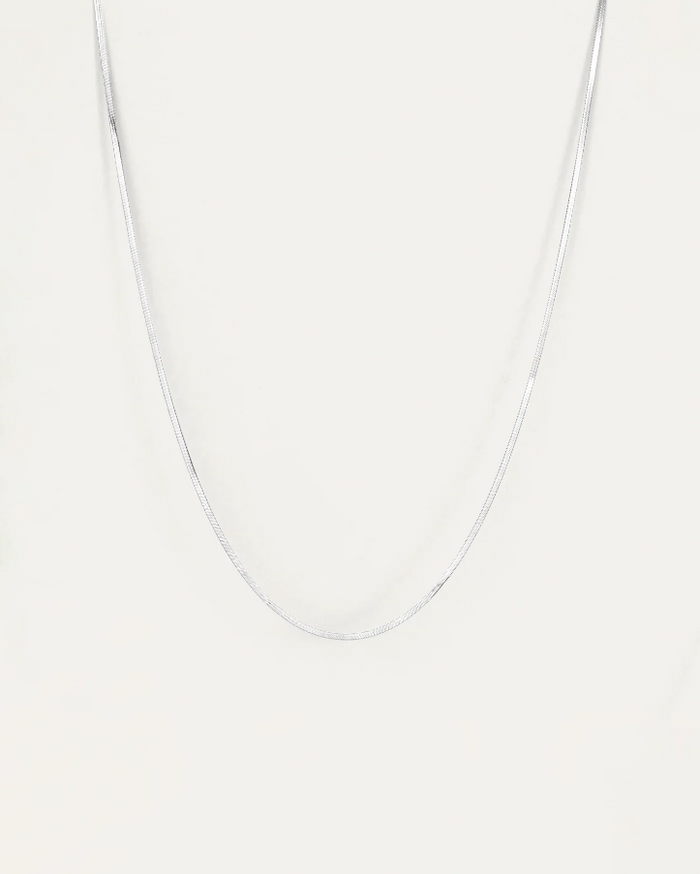 Zeina Slim Chain - Silver