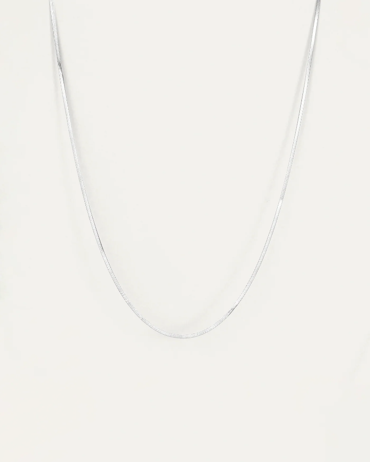 Zeina Slim Chain - Silver