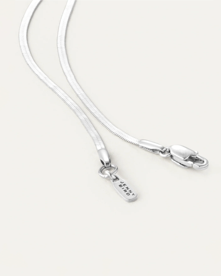 Zeina Slim Chain - Silver