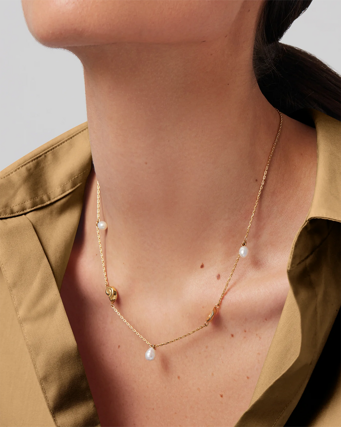Lucille Necklace - Gold