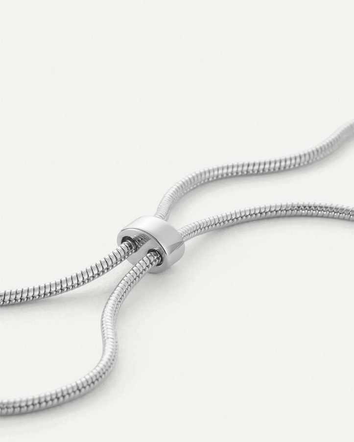 Rue Pendant Necklace - Silver