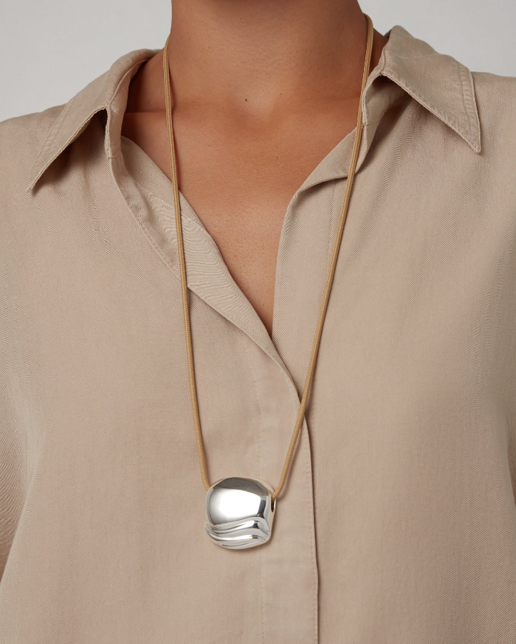 Rue Rope Necklace - Silver