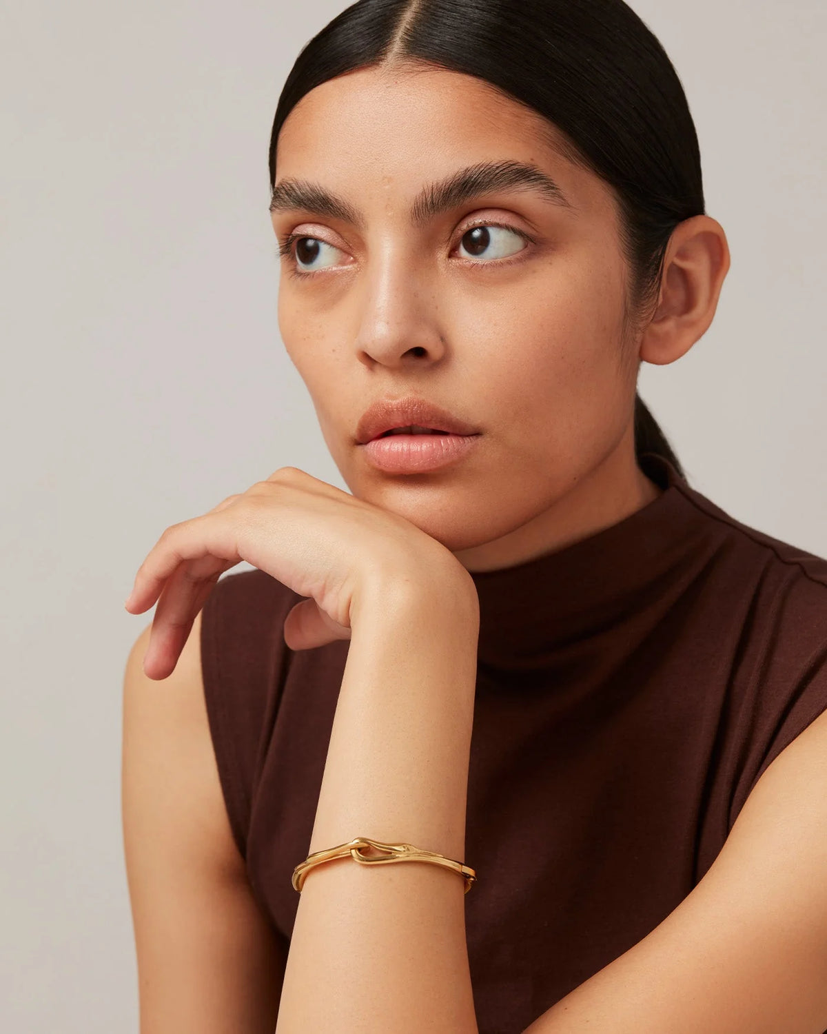 Lisieux Bangle - Gold