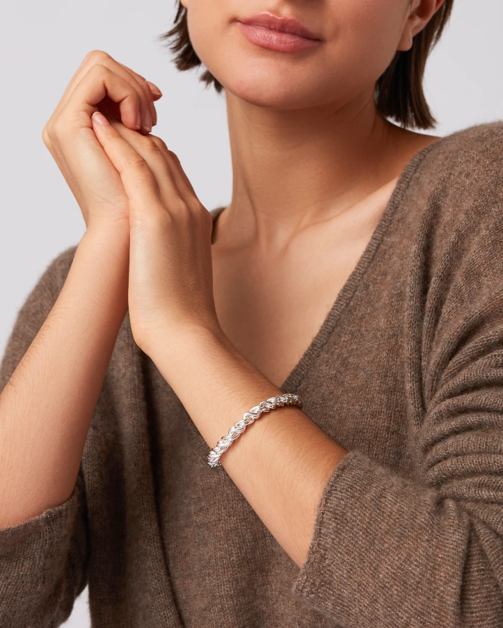 Rizzo Bracelet - L - Silver