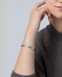 Remi Bangle - Water Resistant - Silver