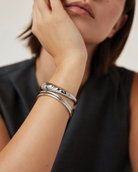 Nelle Bangle - Water Resistant - Silver