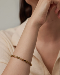 Dhani Bracelet - L - Gold - Water Resistant