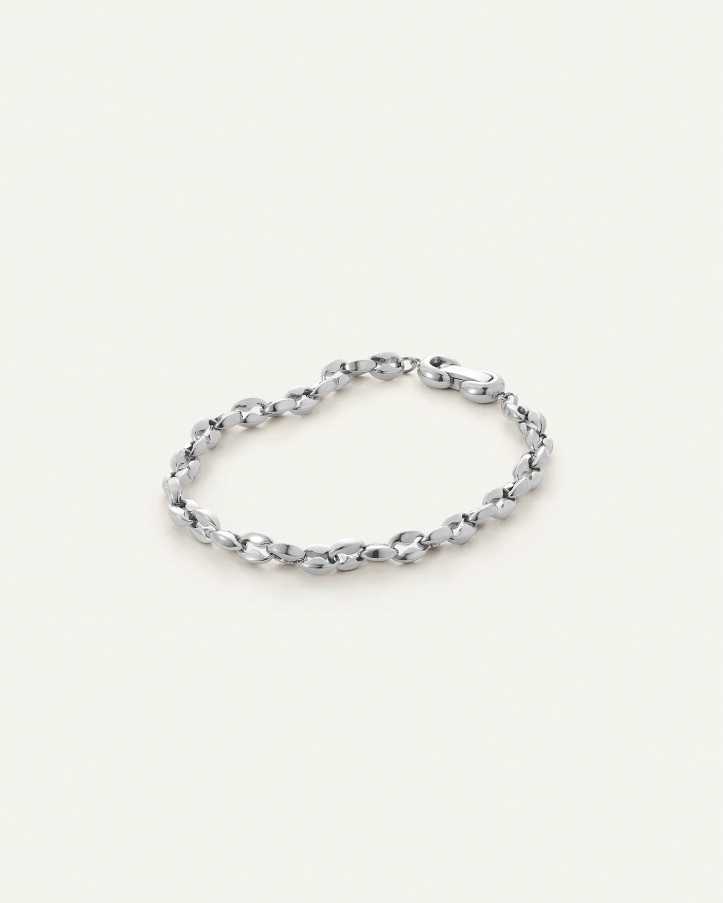 Dhani Bracelet - L - Silver - Water Resistant