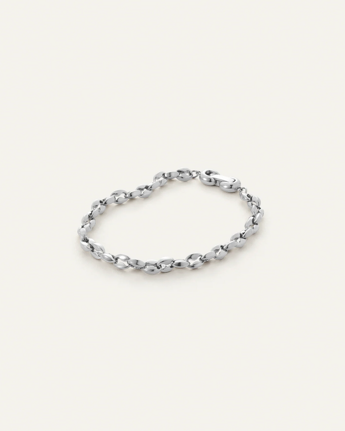 Dhani Bracelet - L - Silver - Water Resistant