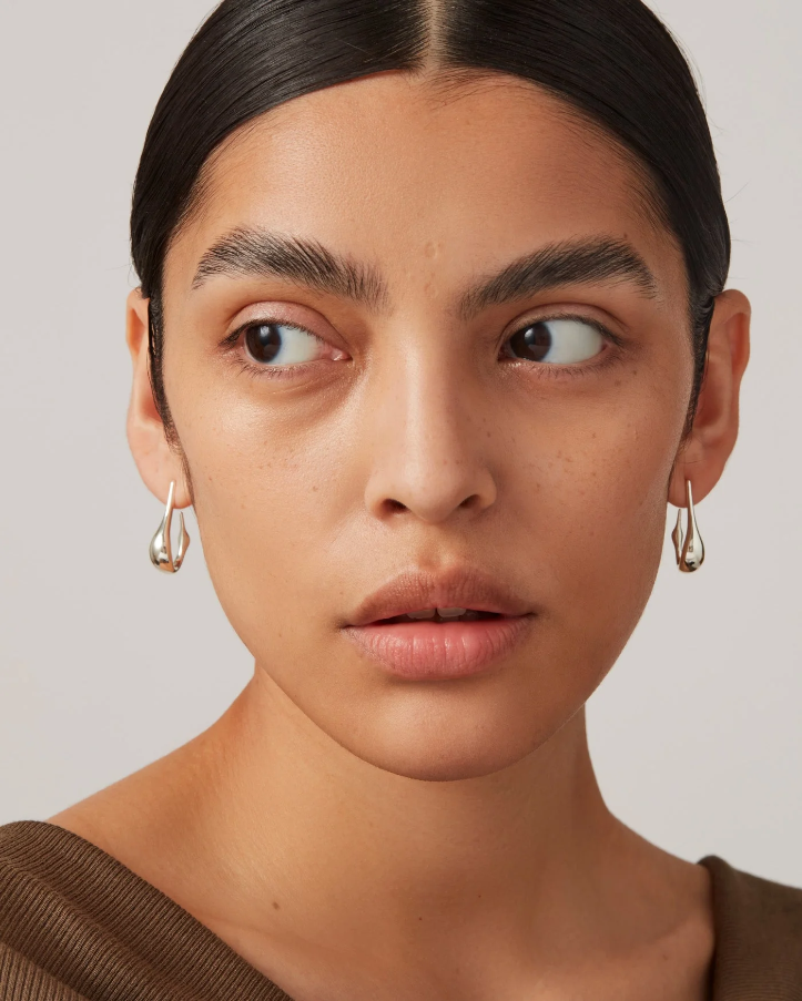 Colette Hoops Small - Silver