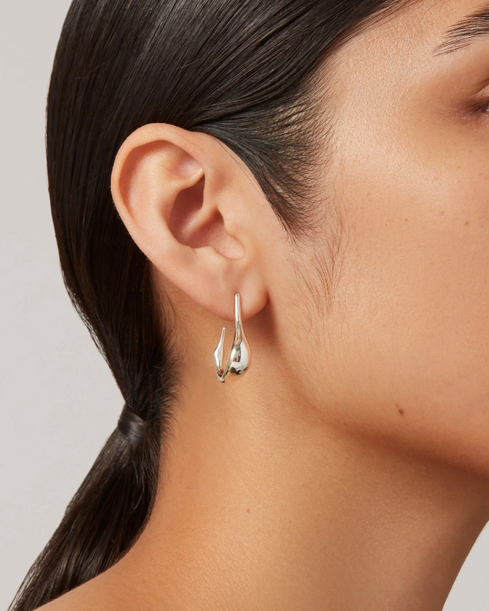 Colette Hoops Small - Silver