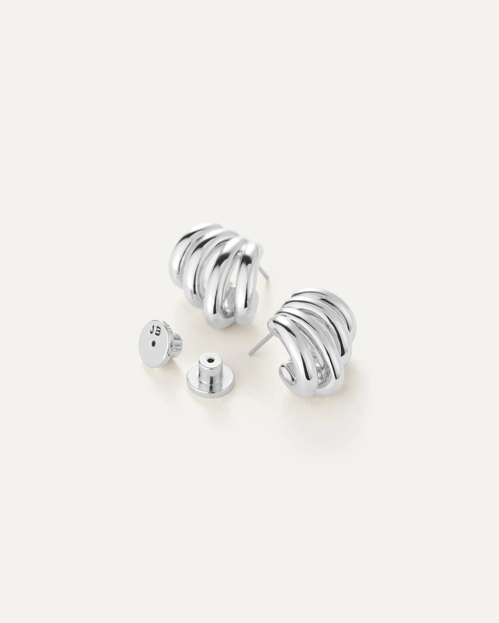 Monroe Earrings - Silver