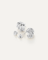 Monroe Earrings - Silver