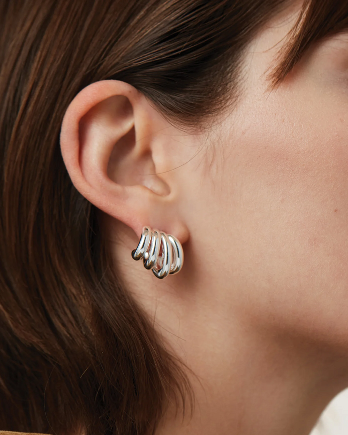 Monroe Earrings - Silver