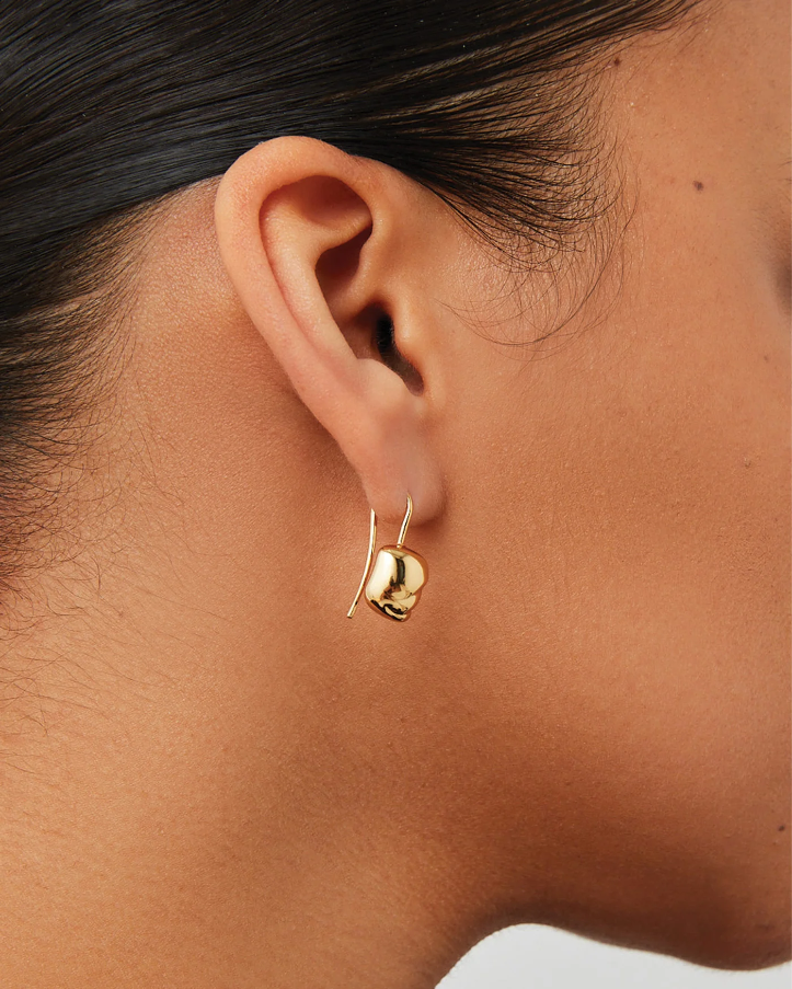 Rue Drop Earrings - Gold