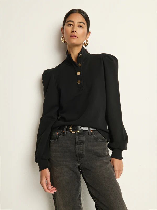 Jessie Sweatshirt - Jet Black