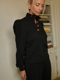 Jessie Sweatshirt - Jet Black