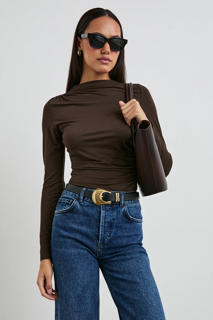 Joelle Top - Espresso
