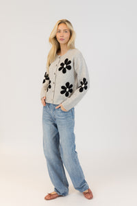 Jorgie Cardigan - Light Grey