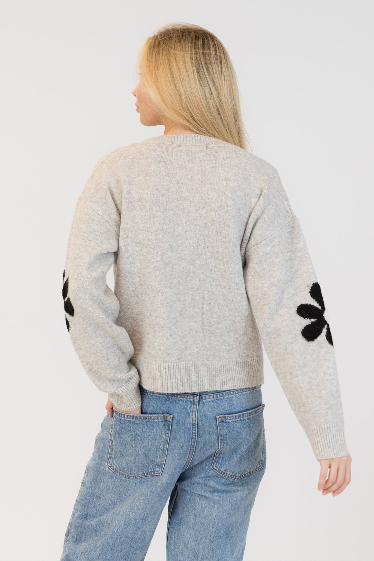 Jorgie Cardigan - Light Grey