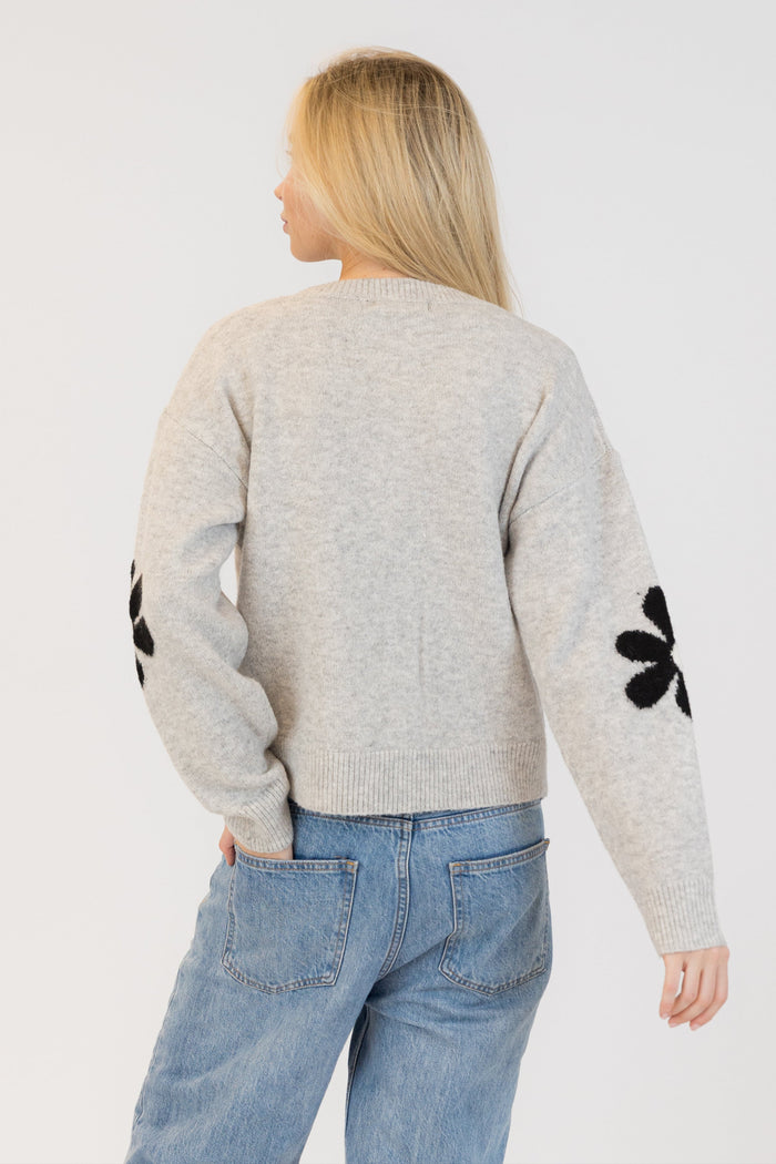 Jorgie Cardigan - Light Grey