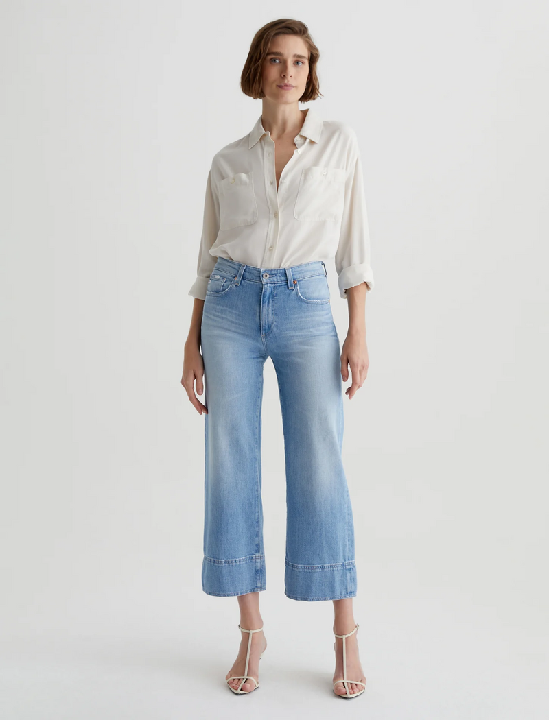 Saige Wide Leg Crop - Dana Point