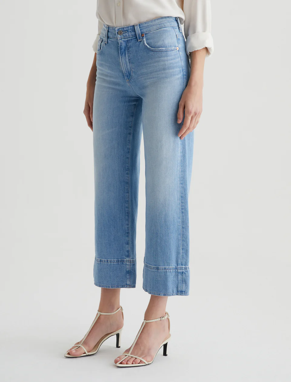 Saige Wide Leg Crop - Dana Point