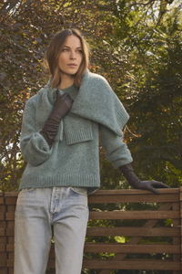 June Sweater - Teal