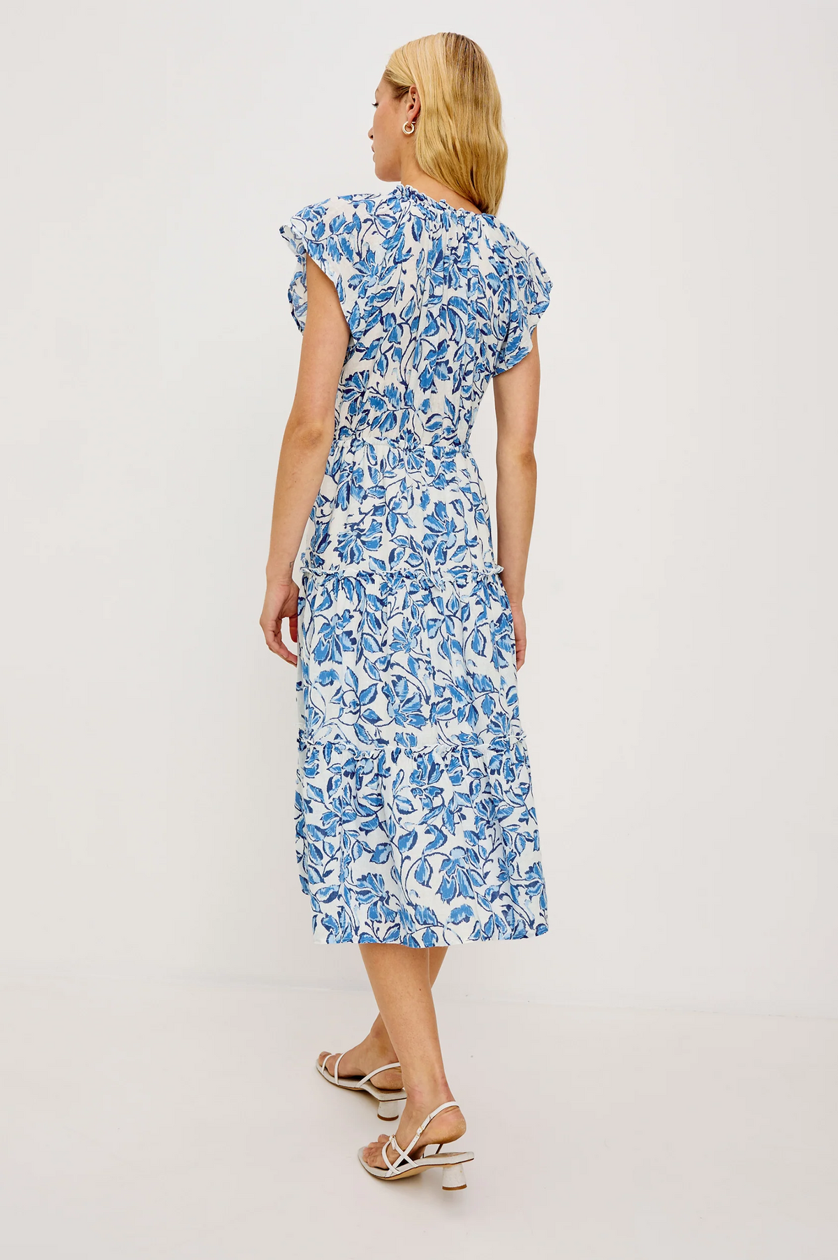 Juni Dress - Azure Jasmine