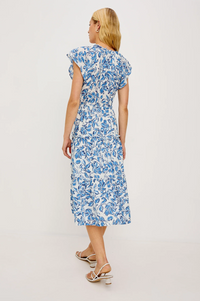 Juni Dress - Azure Jasmine