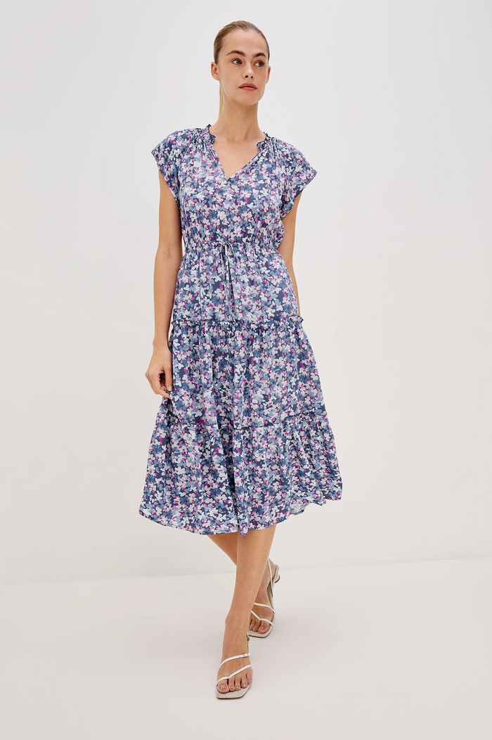 Juni Dress - Blue Blossom