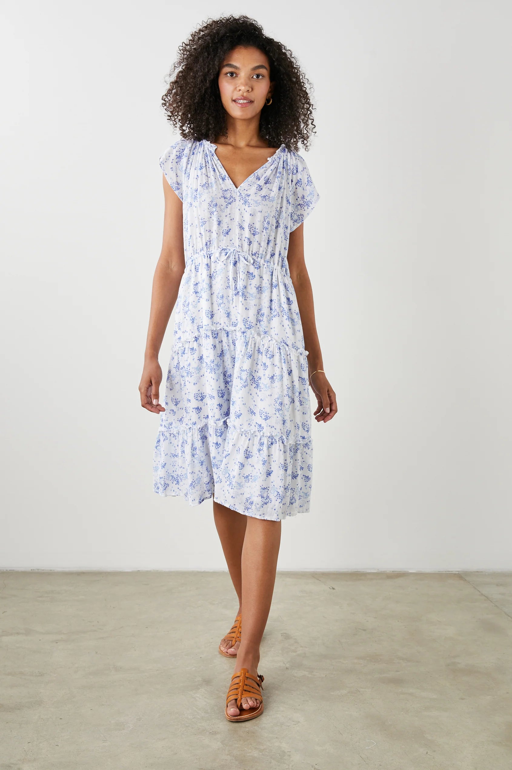 Juni Dress - Blue Blossoms - Rails Clothing – Twist Fashions Inc.