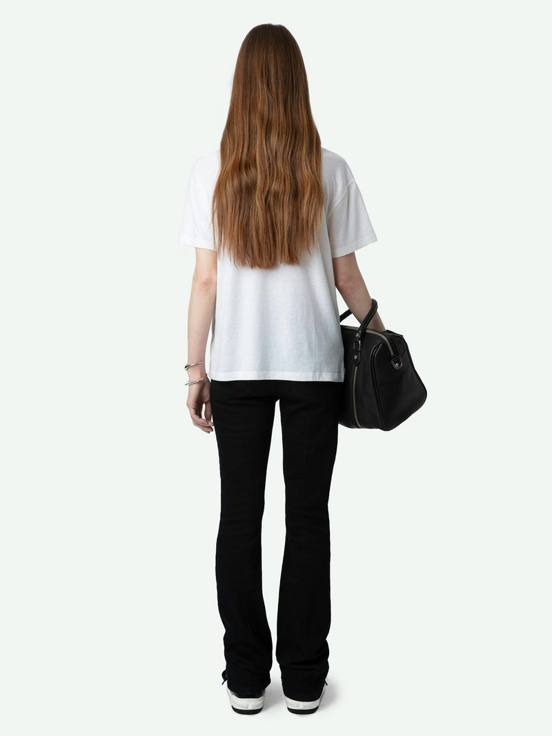 Marta Diamante Wings T-Shirt - Blanc