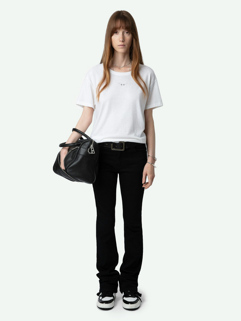 Marta Diamante Wings T-Shirt - Blanc