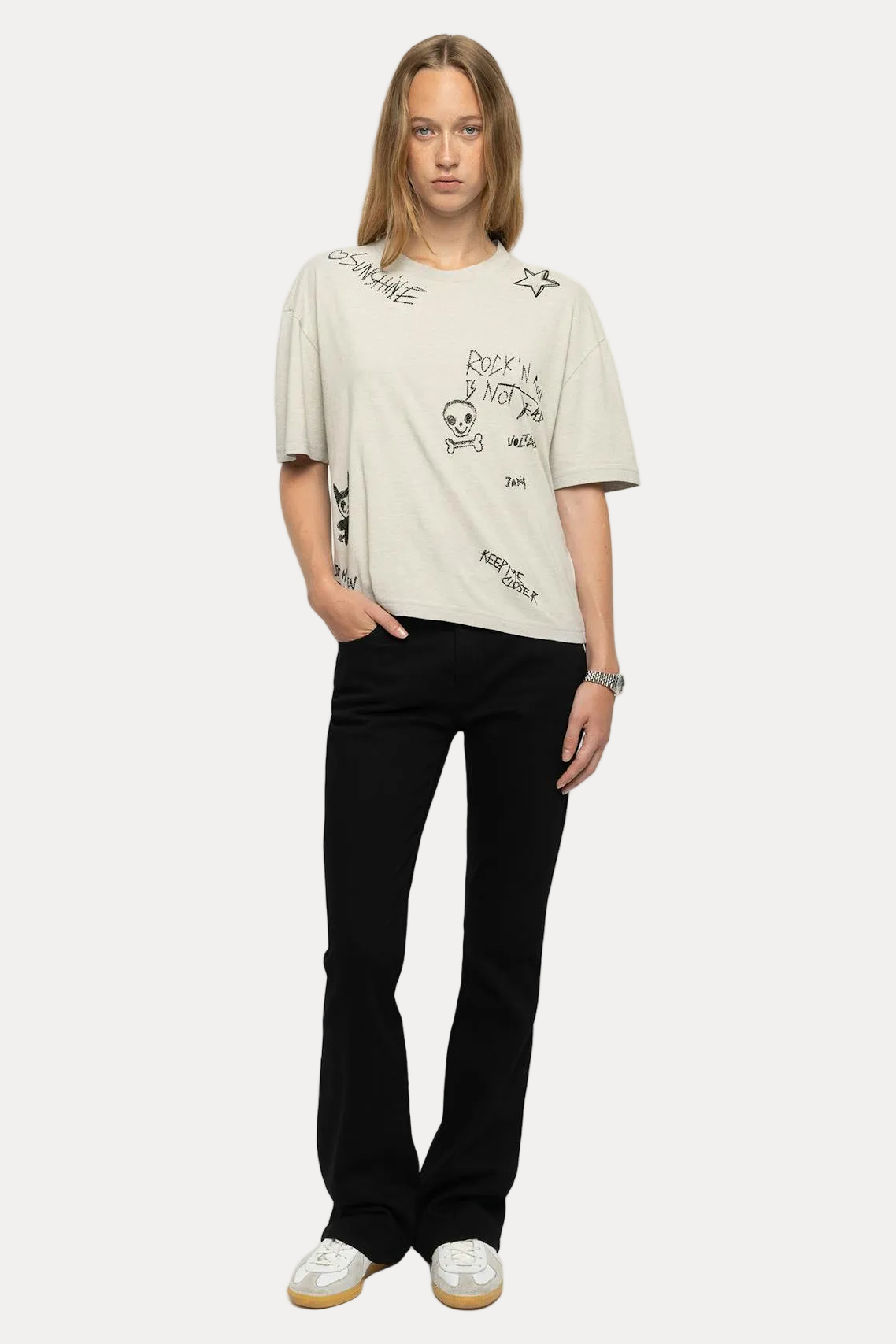 Taida T-Shirt - Gris Chine Clai
