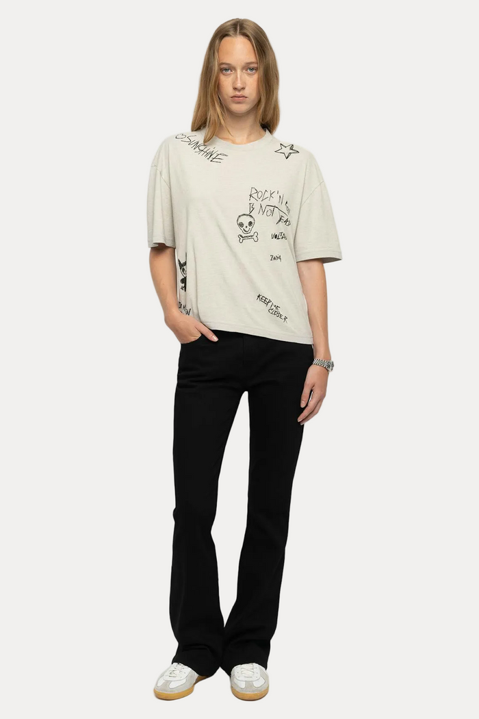 Taida T-Shirt - Gris Chine Clai