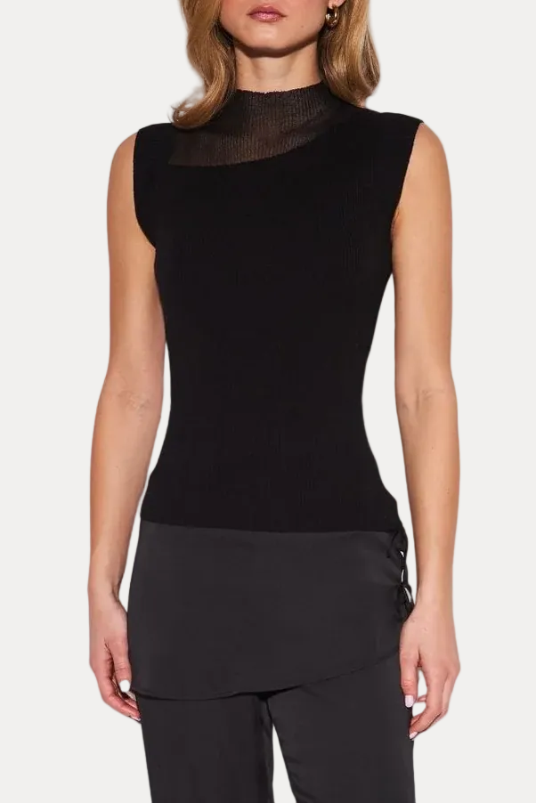 Gigi Top - Caviar