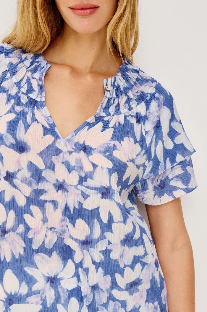 Kamila Top - Blue Amaranth