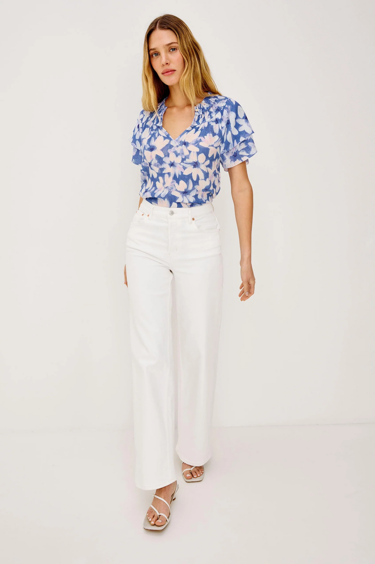 Kamila Top - Blue Amaranth