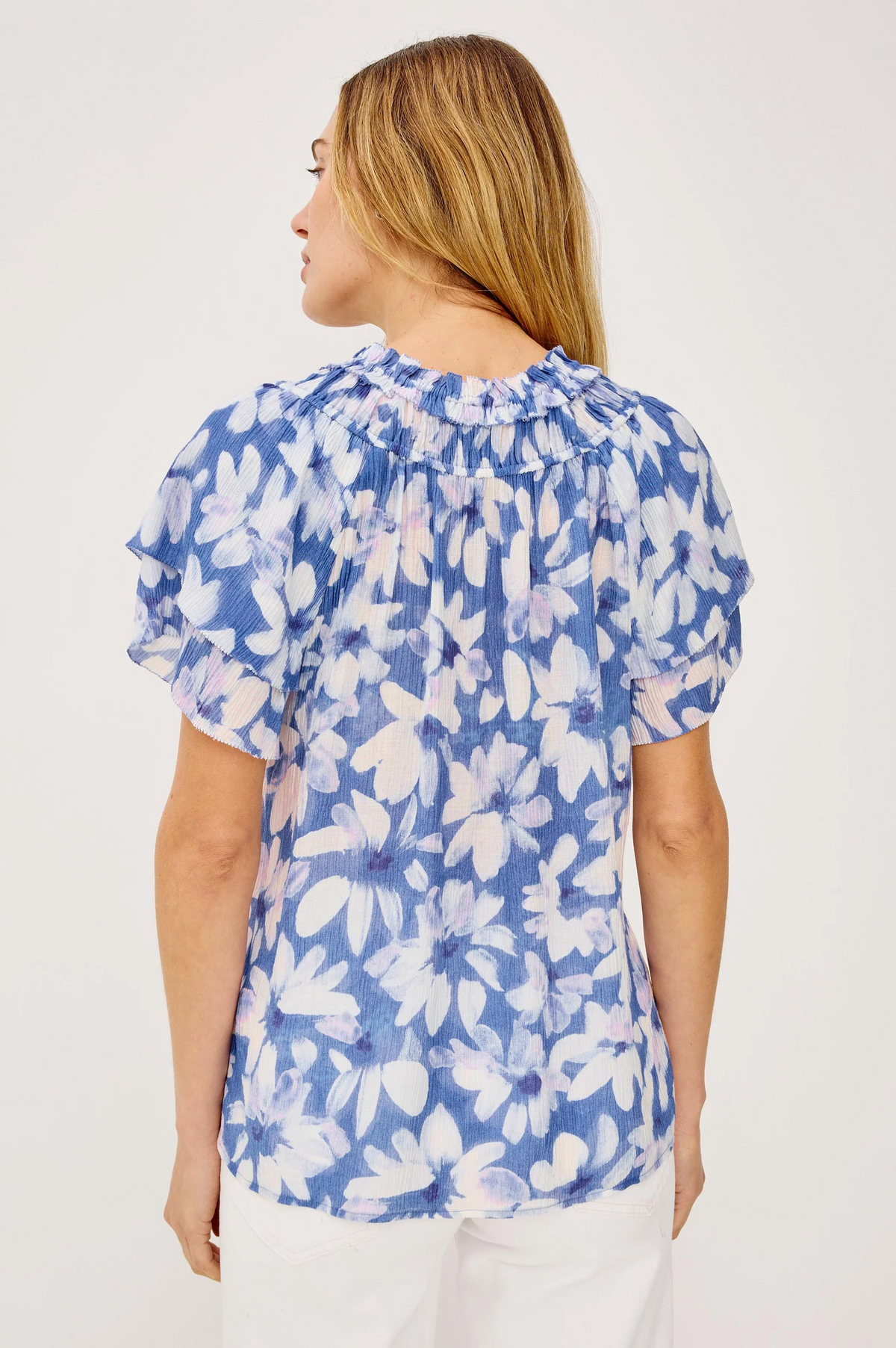 Kamila Top - Blue Amaranth