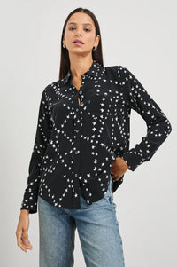 Kate Shirt - Black Star Chain