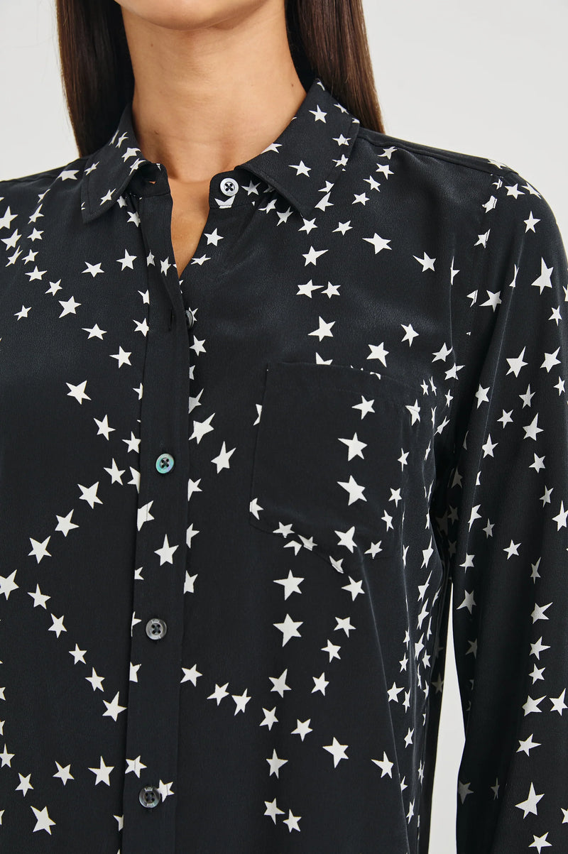 Kate Shirt - Black Star Chain