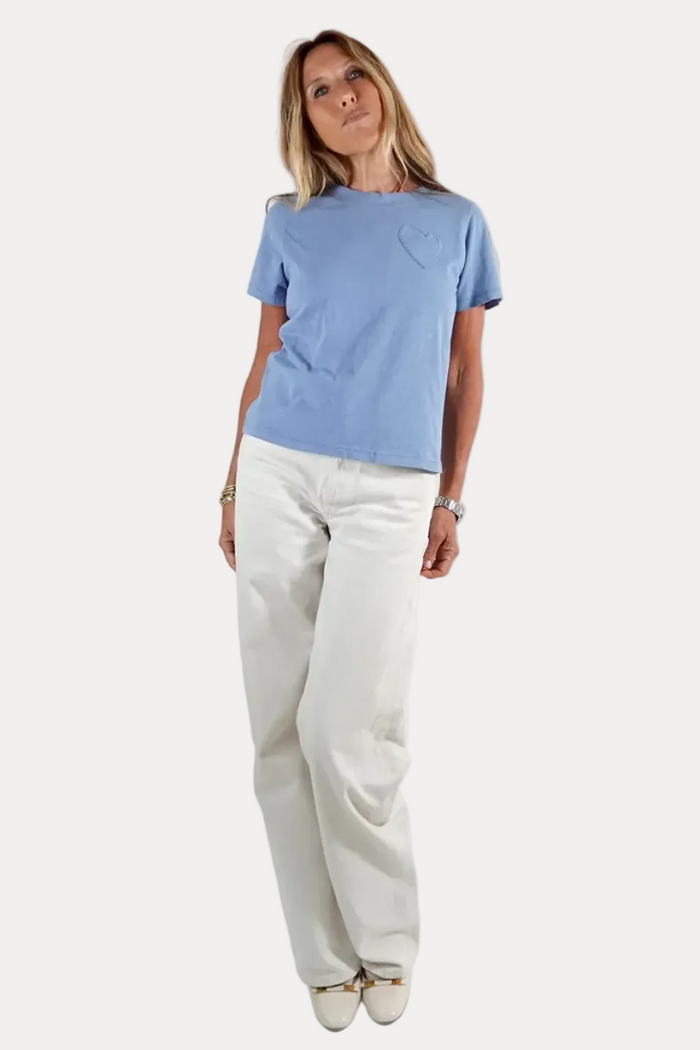 Slub Tee - Solvang Blue