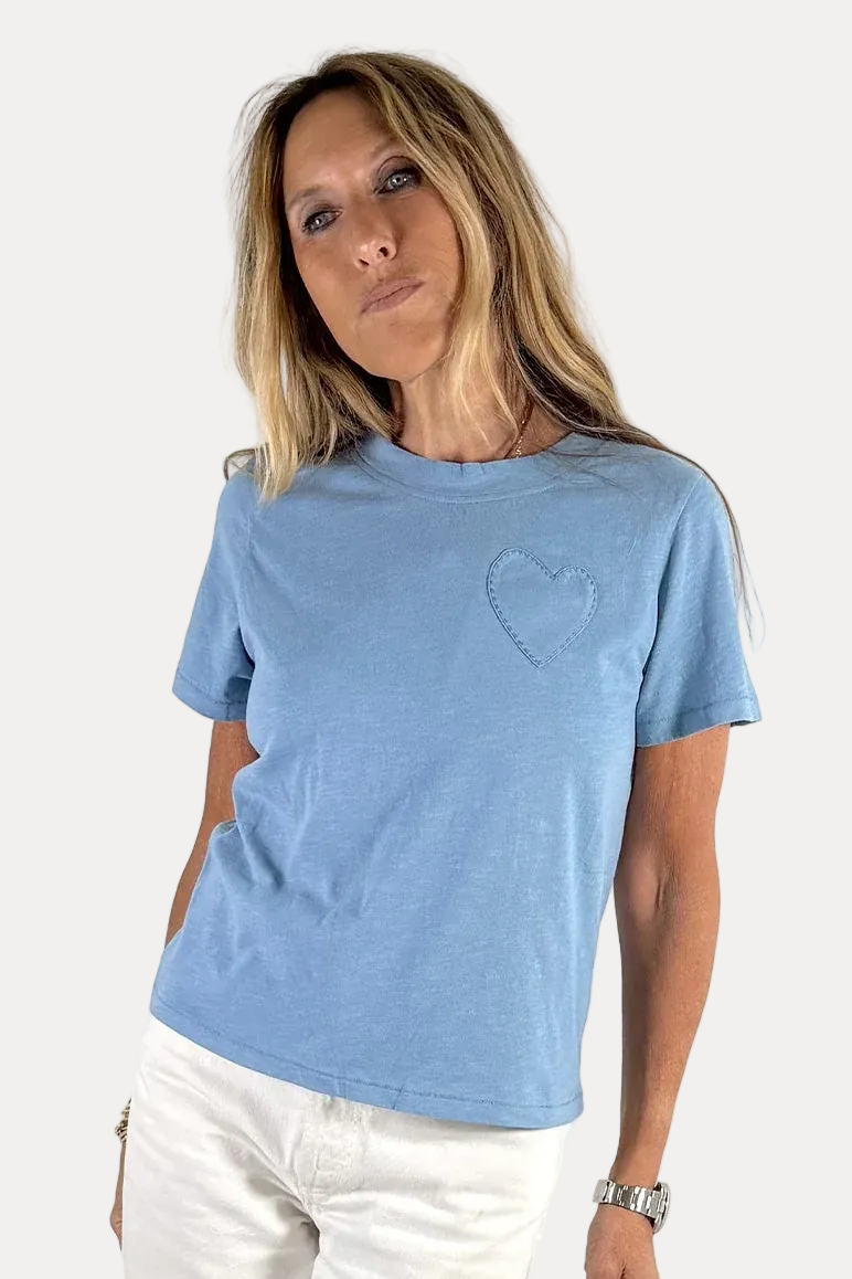 Slub Tee - Solvang Blue