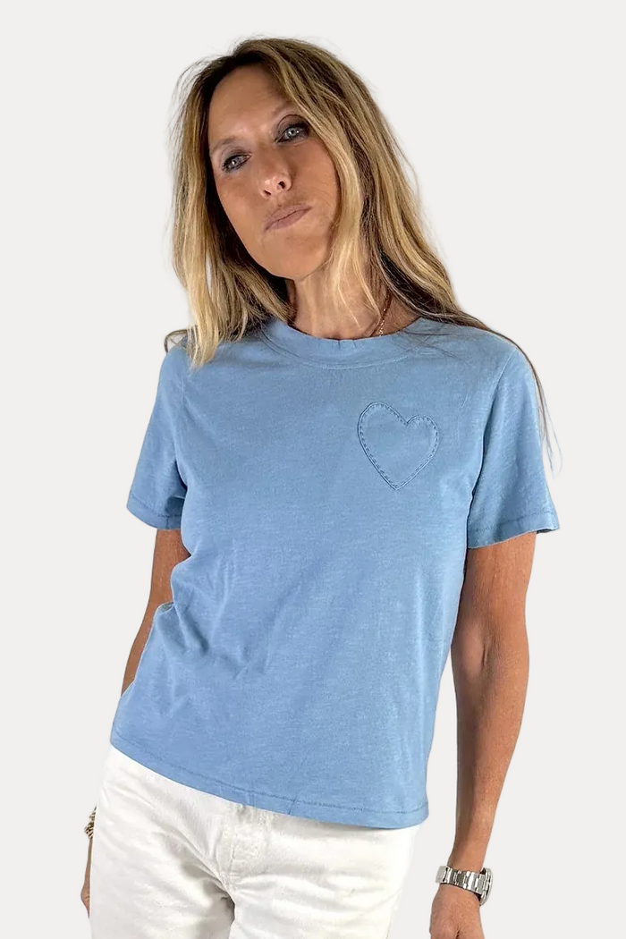 Slub Tee - Solvang Blue