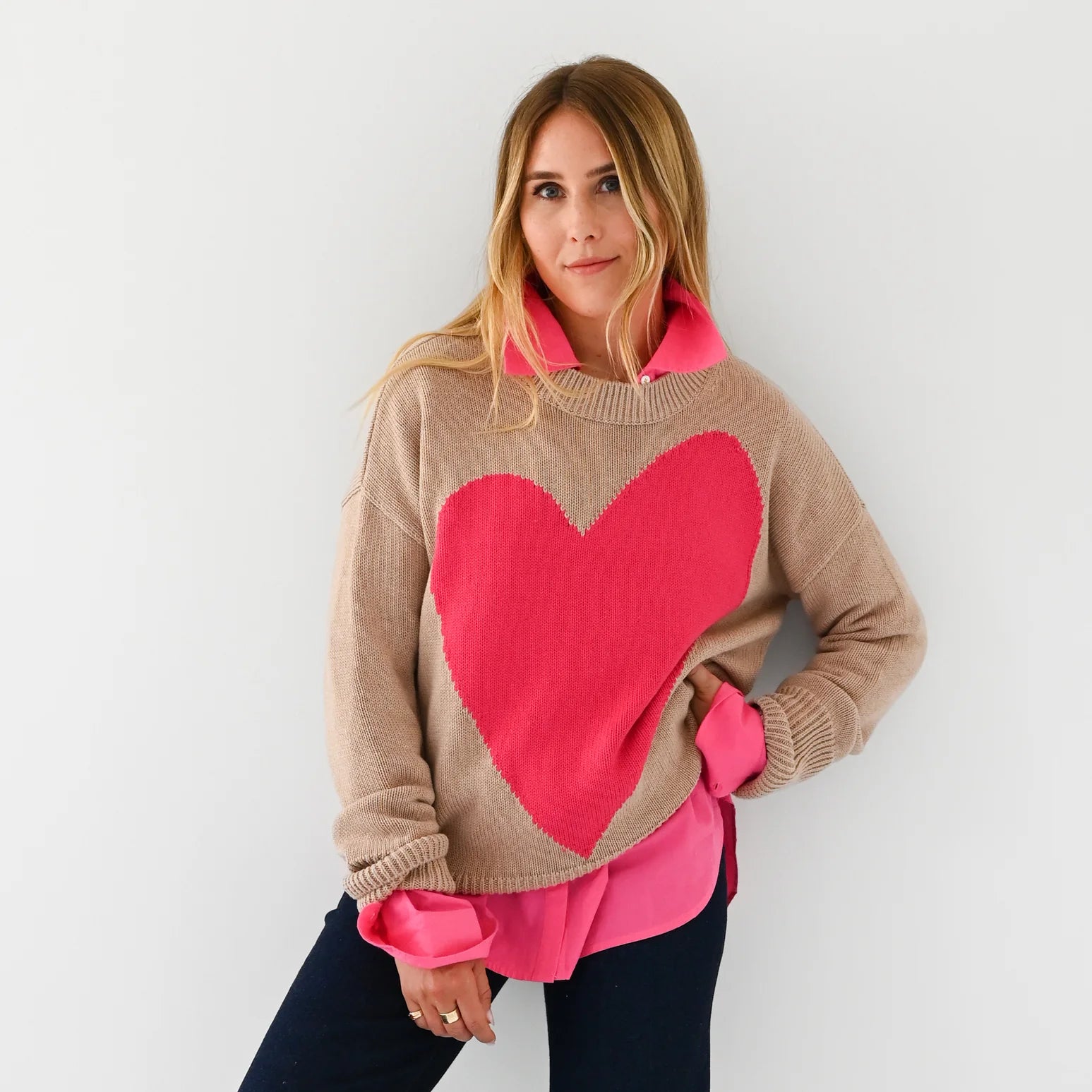 Heart sweater 2024