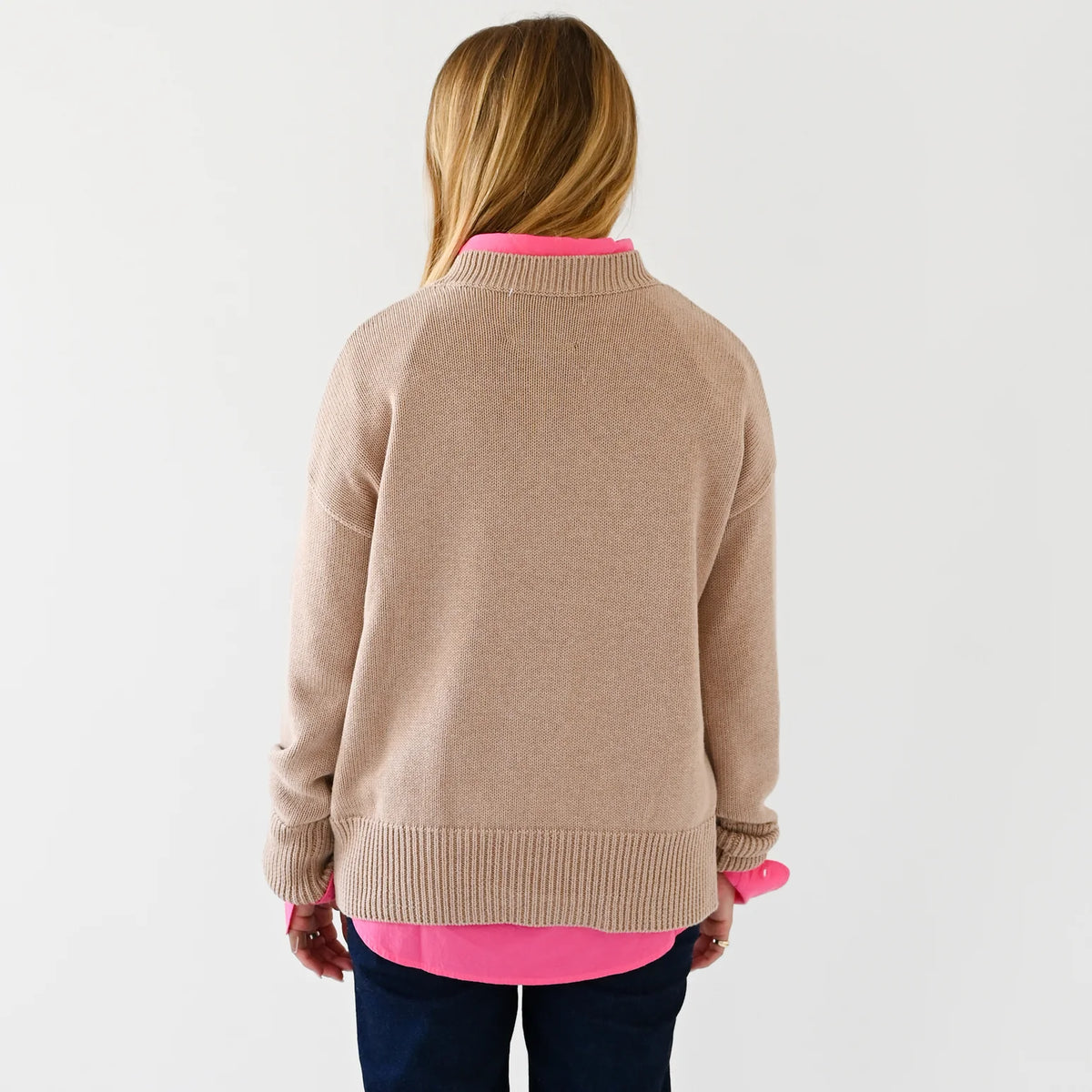 Benton Sweater - Imperfect Heart - Taupe