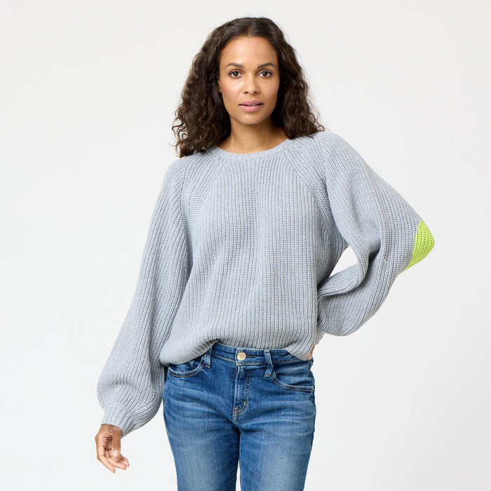Ricki Imperfect Heart Sweater - Dark Heather Grey
